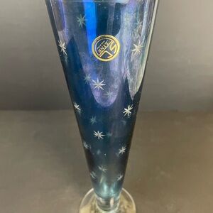 COPY - JS Collections Blue Pilsener Glass